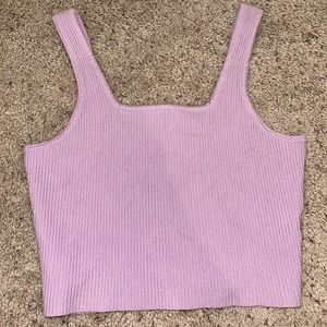 Kendall and Kylie purple crop top